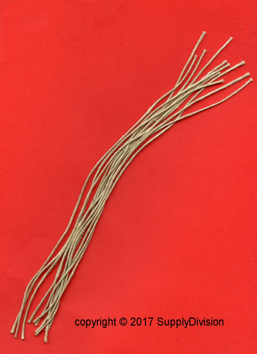 Flax cord cut lengths